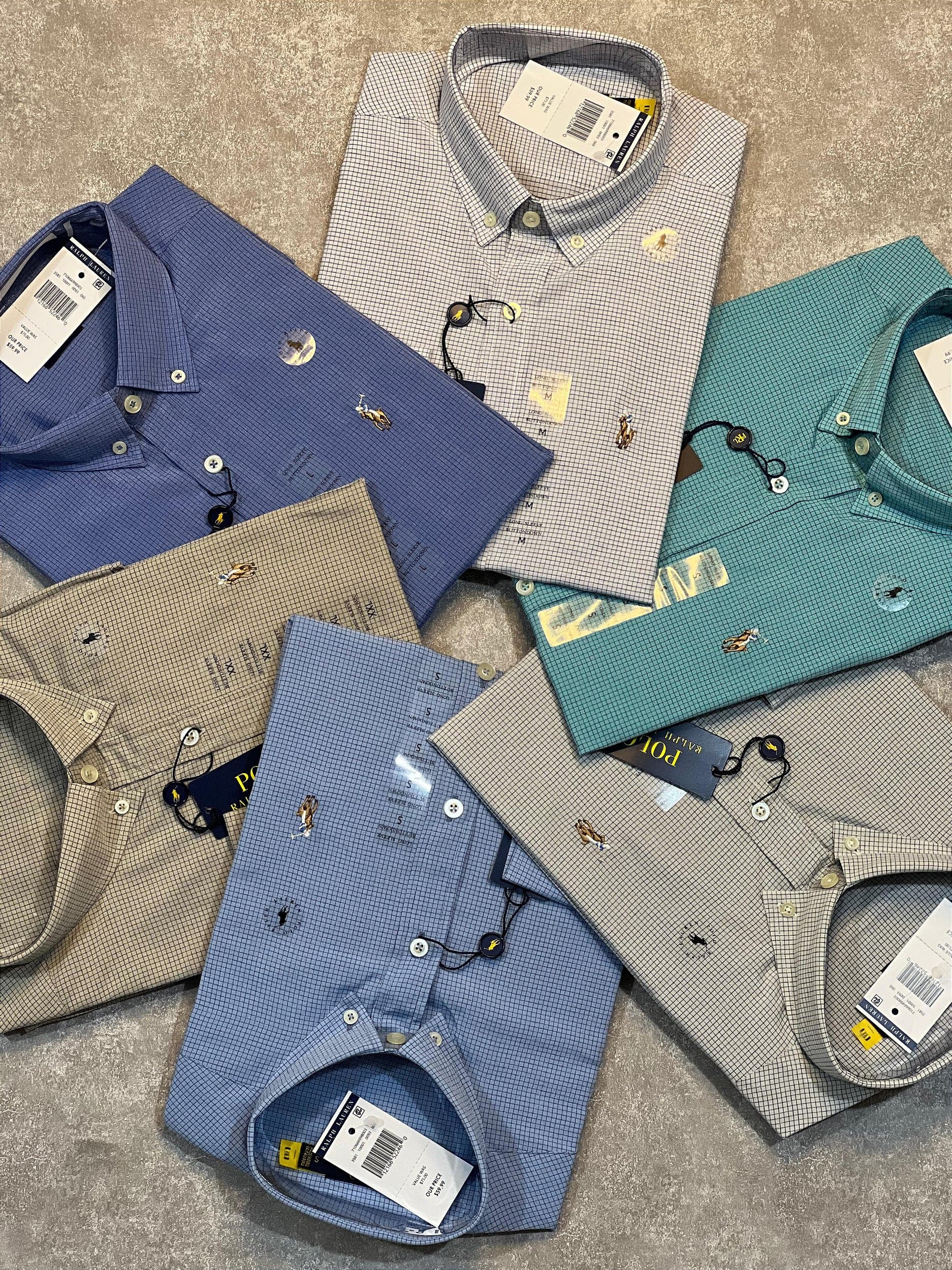 CAMISA SOCIAL MANGA LONGA RALPH LAUREN